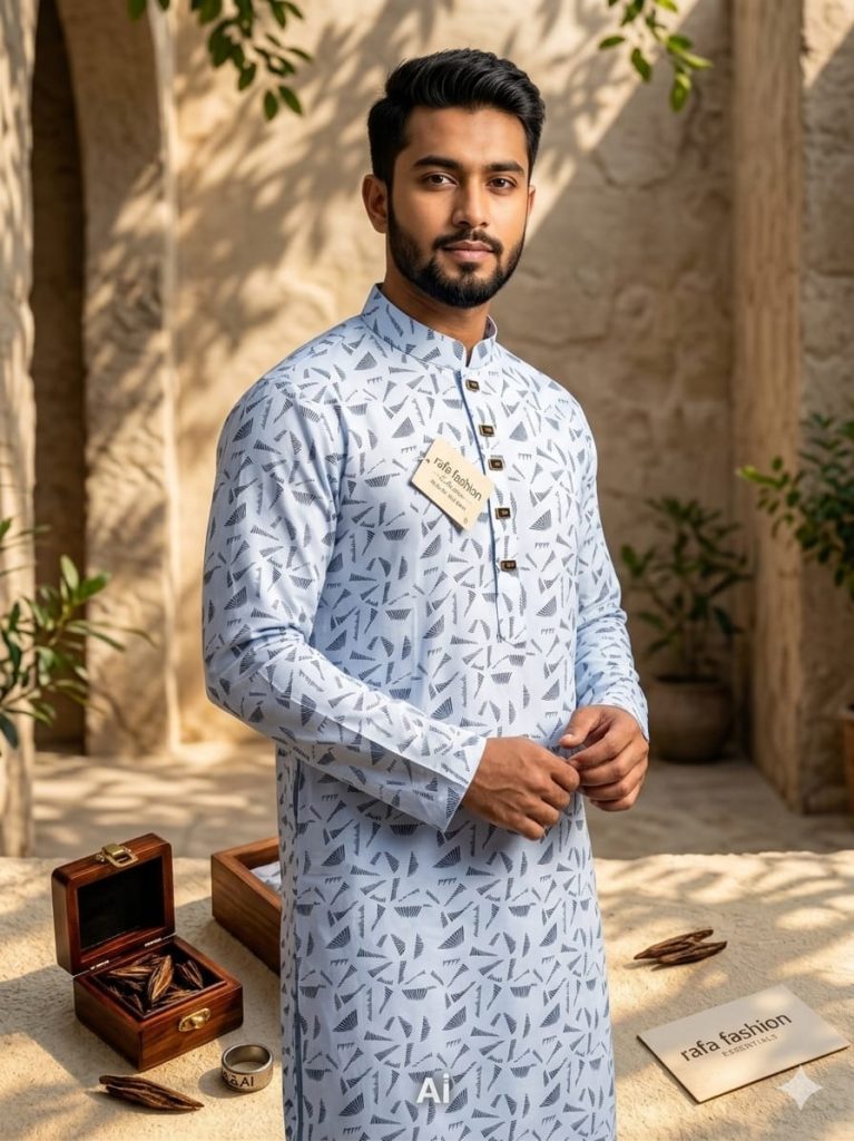 ১০০% সুতি (Cotton) প্রিমিয়াম পাঞ্জাবি Code-31