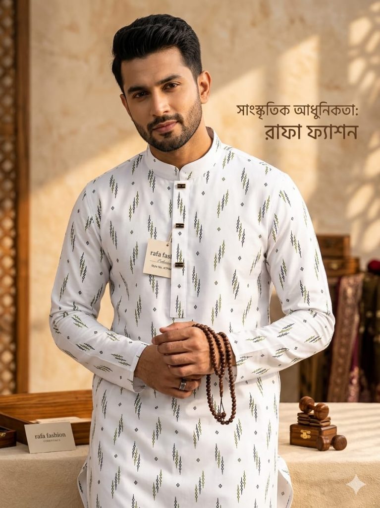 ১০০% সুতি (Cotton) প্রিমিয়াম পাঞ্জাবি Code-60